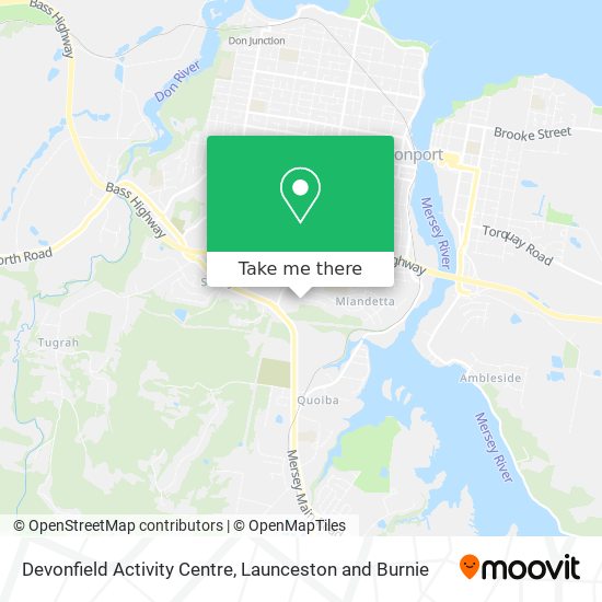 Devonfield Activity Centre map