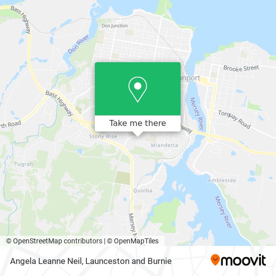 Angela Leanne Neil map