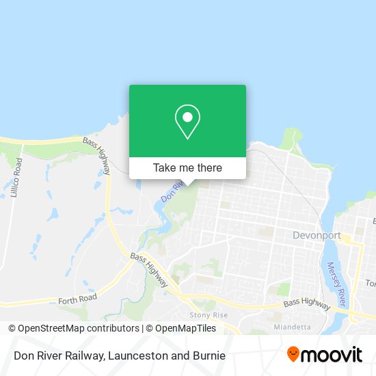 Don River Railway map
