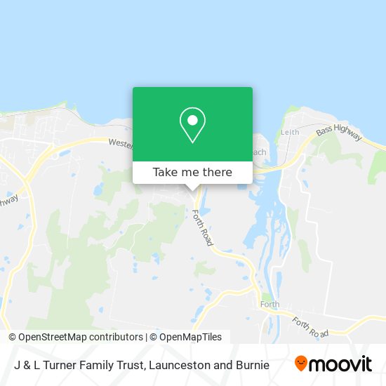 J & L Turner Family Trust map