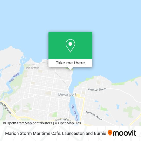 Marion Storm Maritime Cafe map