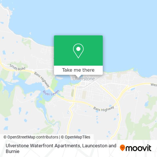 Ulverstone Waterfront Apartments map