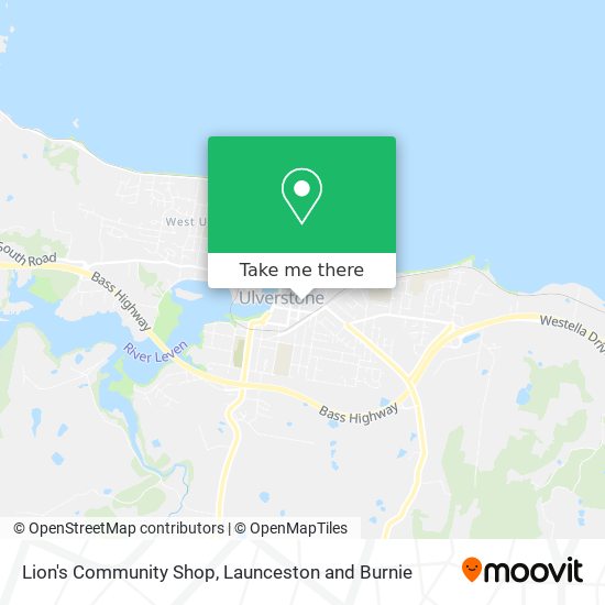 Lion's Community Shop map