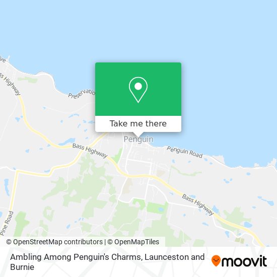 Ambling Among Penguin's Charms map