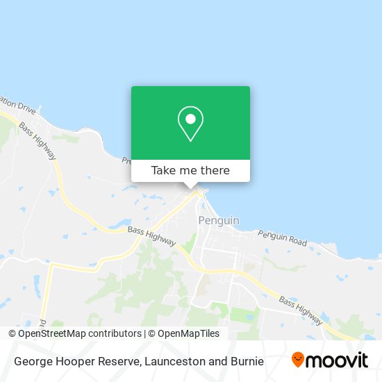 George Hooper Reserve map