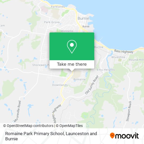 Romaine Park Primary School map