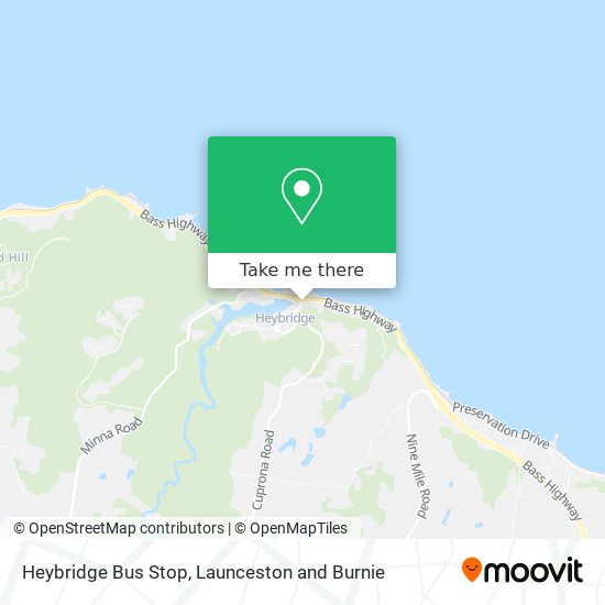 Heybridge Bus Stop map