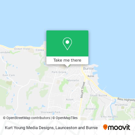 Kurt Young Media Designs map