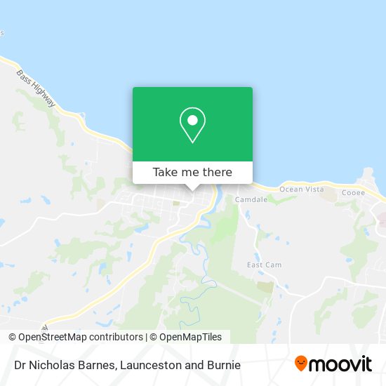 Dr Nicholas Barnes map