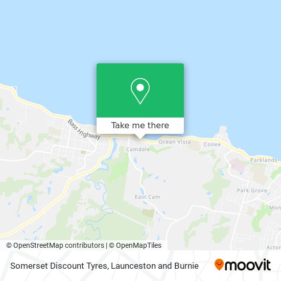 Somerset Discount Tyres map