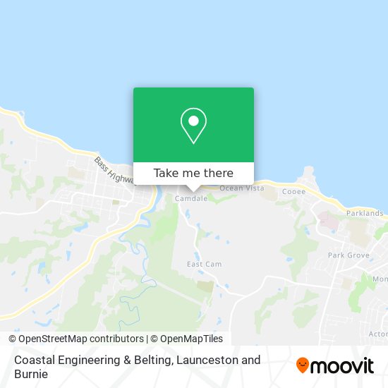 Coastal Engineering & Belting map