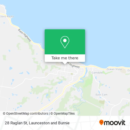 28 Raglan St map
