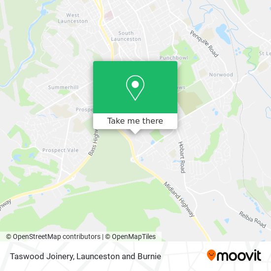 Taswood Joinery map