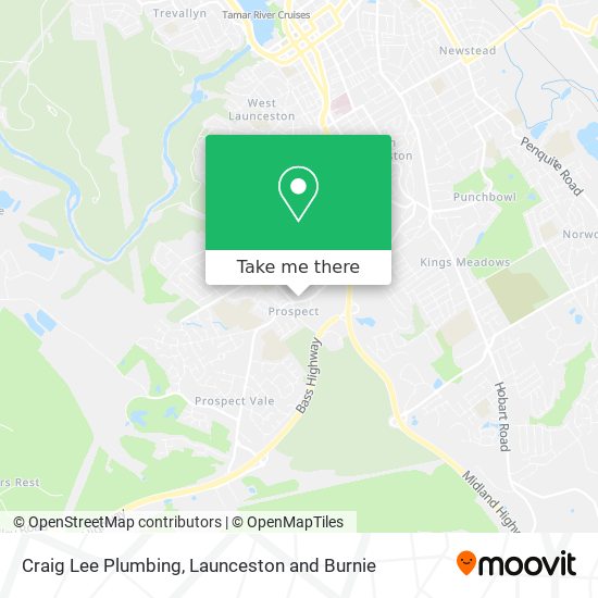 Craig Lee Plumbing map