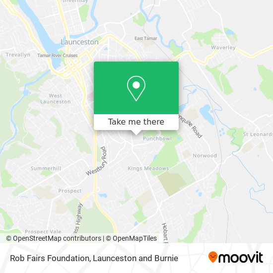 Mapa Rob Fairs Foundation