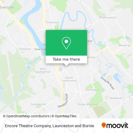 Encore Theatre Company map