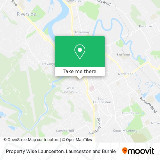 Mapa Property Wise Launceston