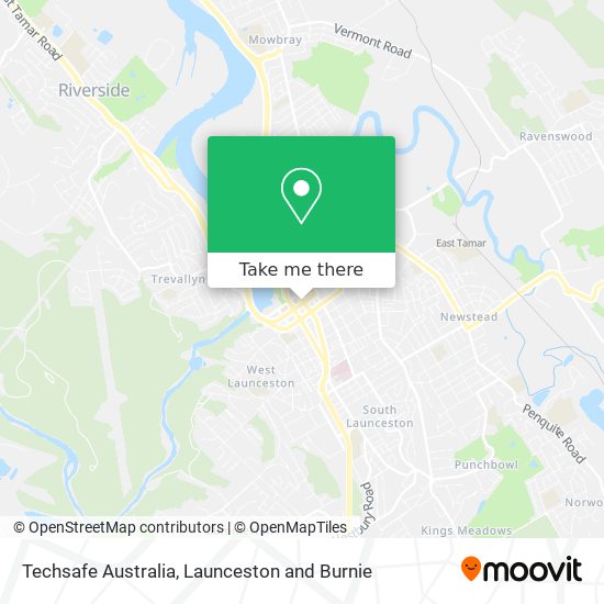 Techsafe Australia map