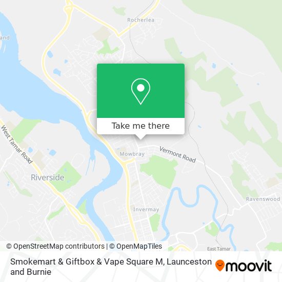Smokemart & Giftbox & Vape Square M map