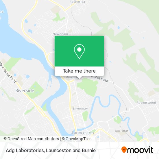 Adg Laboratories map