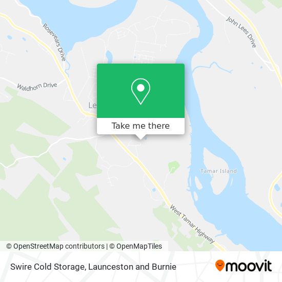 Swire Cold Storage map
