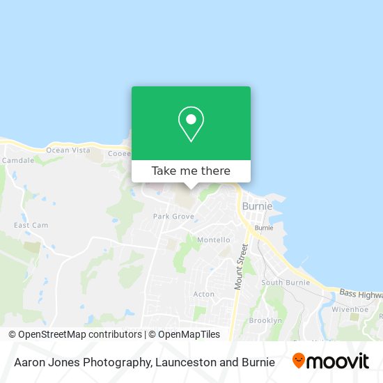Aaron Jones Photography map