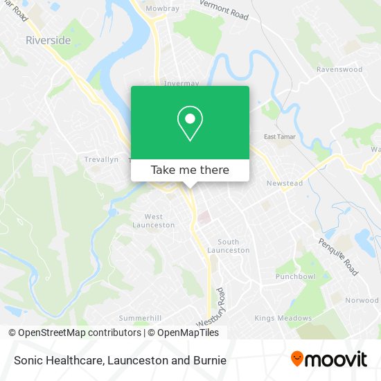 Sonic Healthcare map