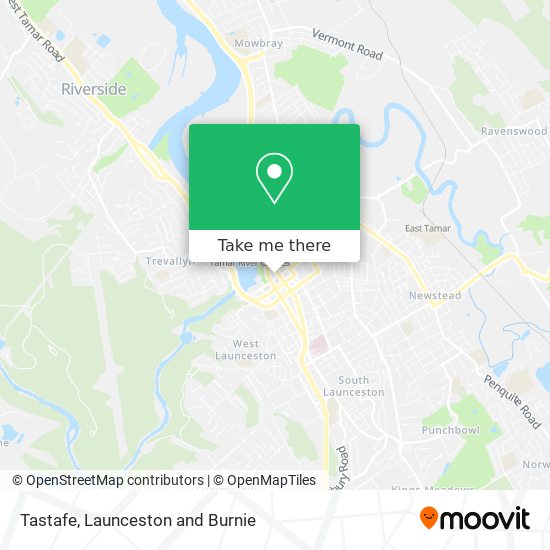 Tastafe map