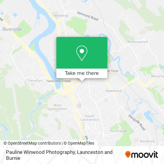 Pauline Winwood Photography map