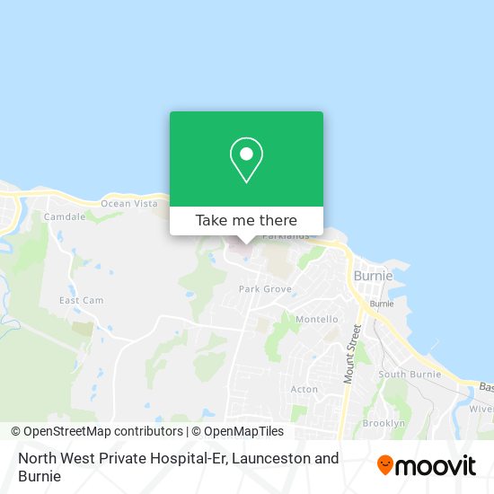 North West Private Hospital-Er map
