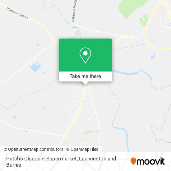 Patch's Discount Supermarket map