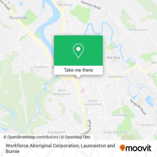 Workforce Aboriginal Corporation map