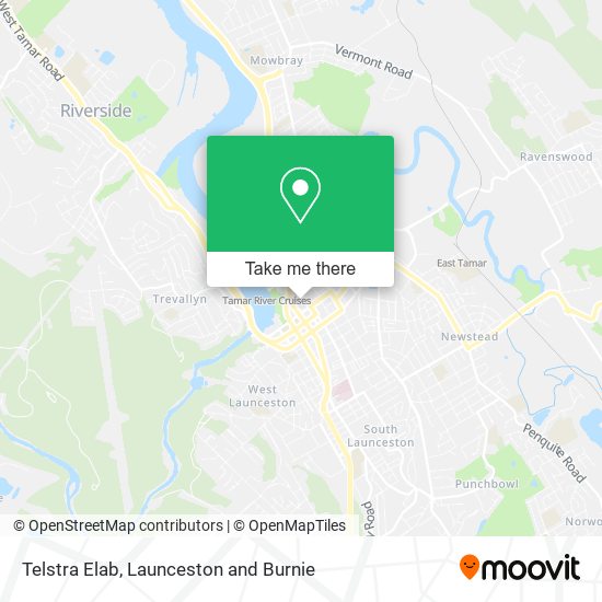 Telstra Elab map