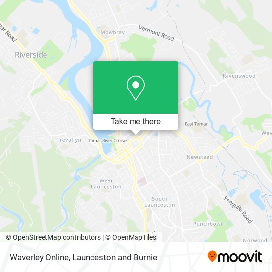 Waverley Online map