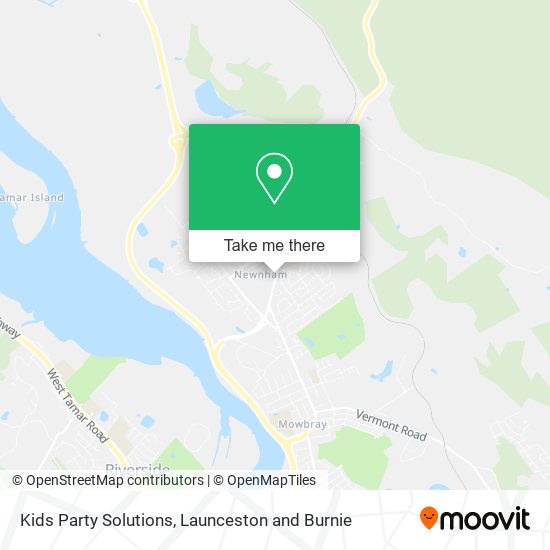 Kids Party Solutions map