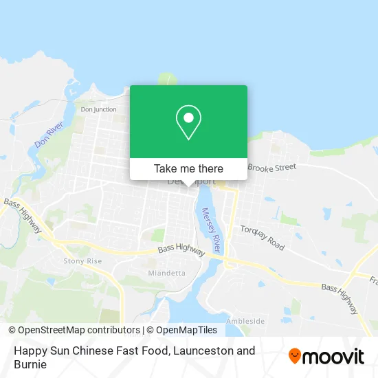 Happy Sun Chinese Fast Food map