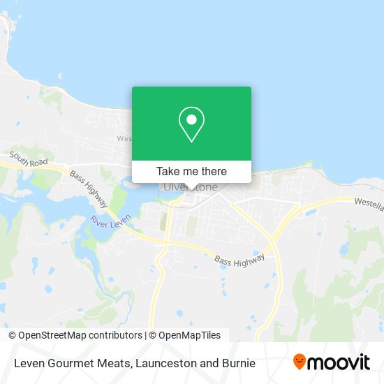 Leven Gourmet Meats map