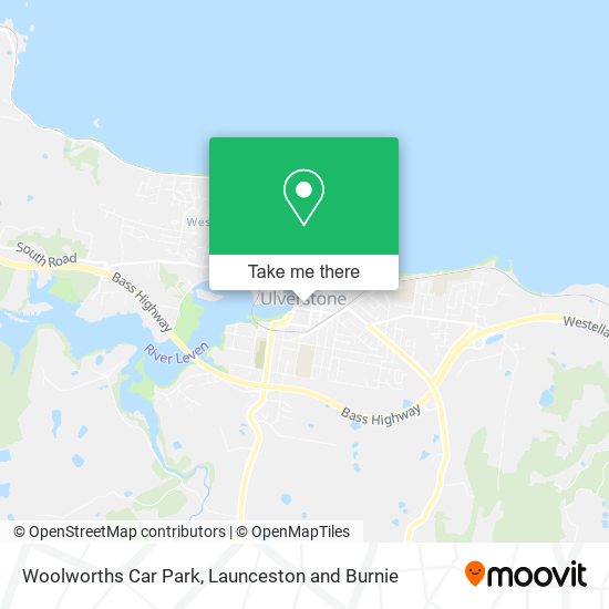 Woolworths Car Park map