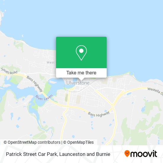 Patrick Street Car Park map