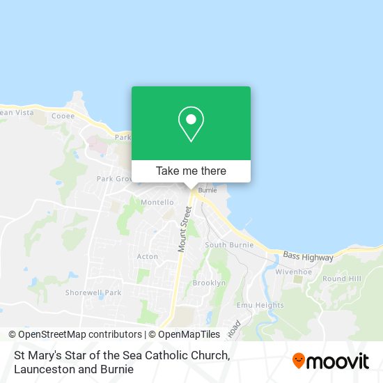 Mapa St Mary's Star of the Sea Catholic Church