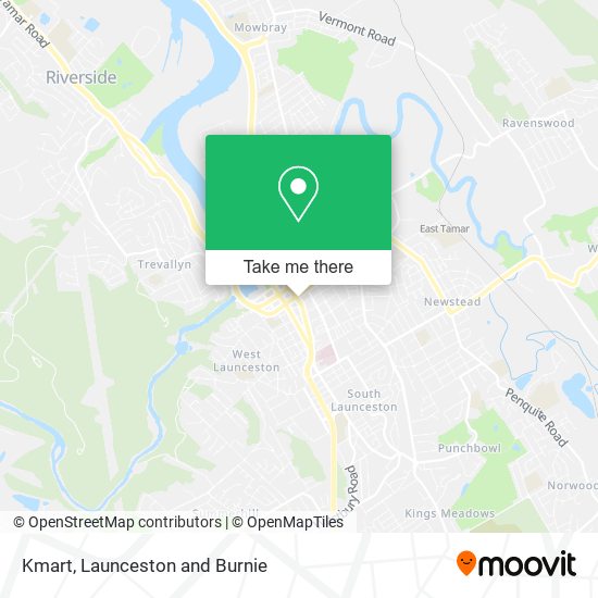 Kmart map