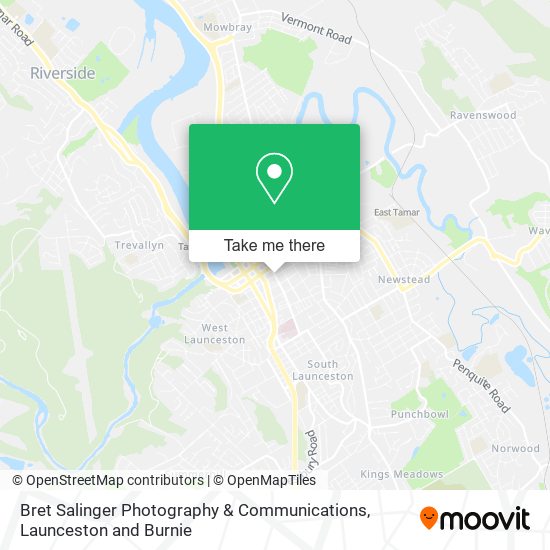 Bret Salinger Photography & Communications map