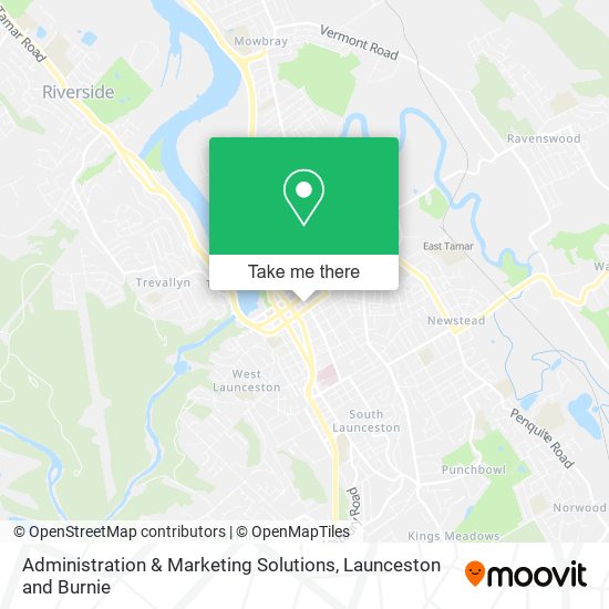 Administration & Marketing Solutions map