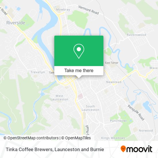 Tinka Coffee Brewers map