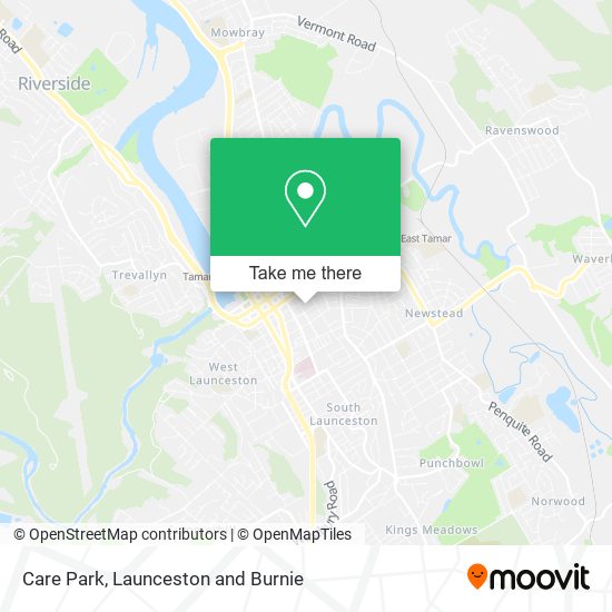 Care Park map