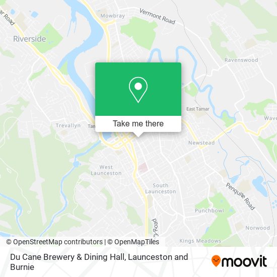 Du Cane Brewery & Dining Hall map