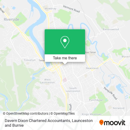 Davern Dixon Chartered Accountants map