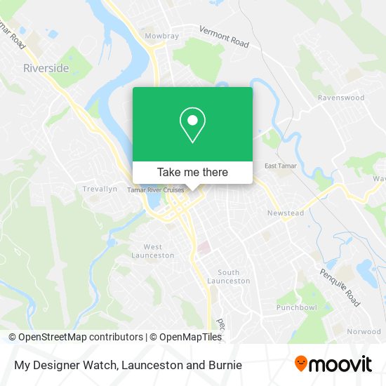 My Designer Watch map