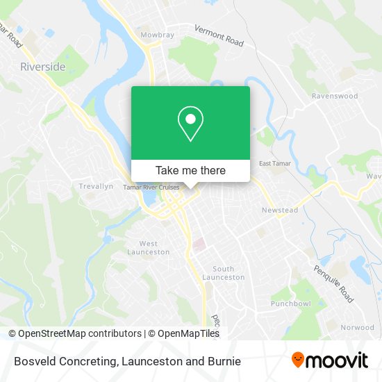 Bosveld Concreting map