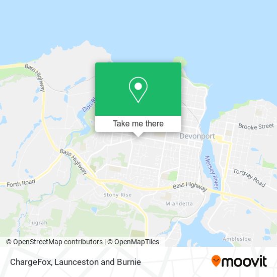 ChargeFox map